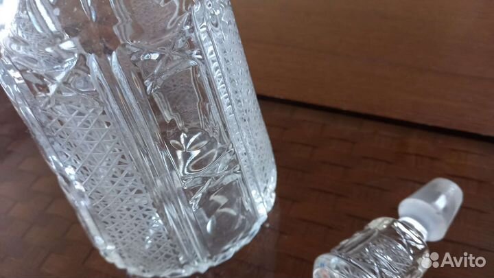 Графин хрустальный чехословакия