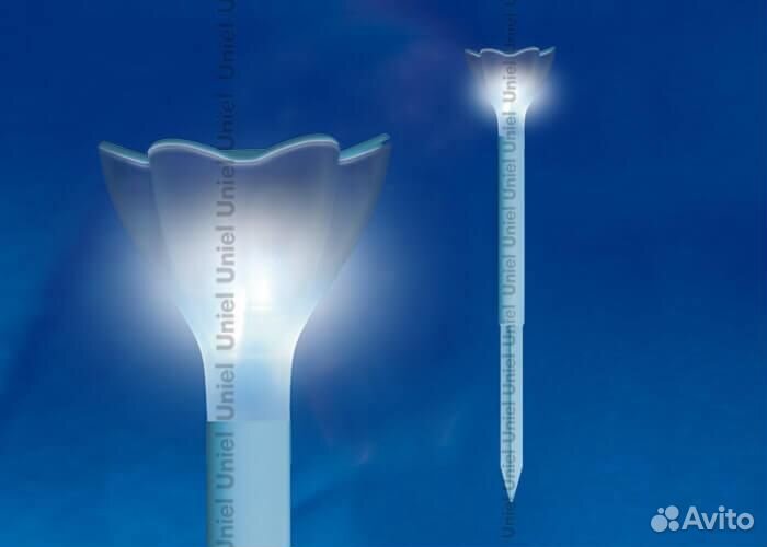 Светильник на солнечных батареях Uniel Promo USL-C-418/PT305 Blue Crocus 10624