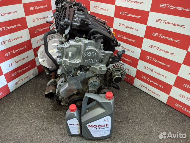 Двигатель nissan MR20DE на bluebird