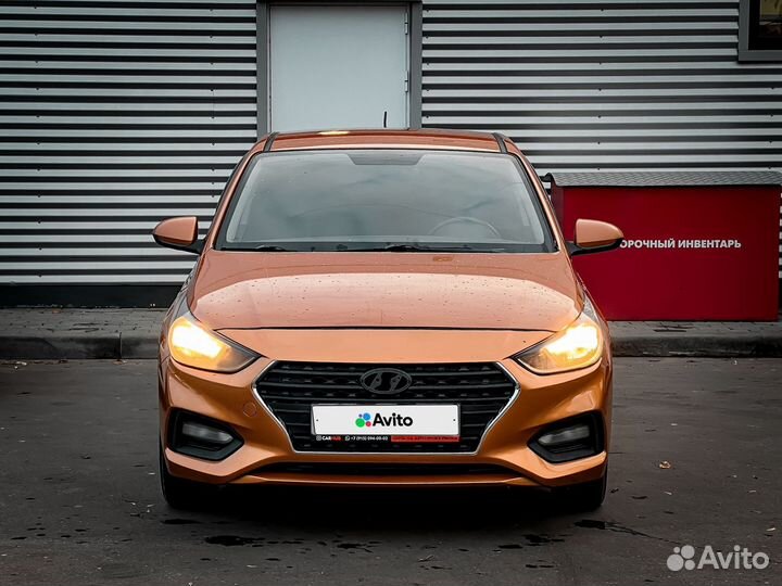 Hyundai Solaris 1.6 AT, 2018, 139 000 км