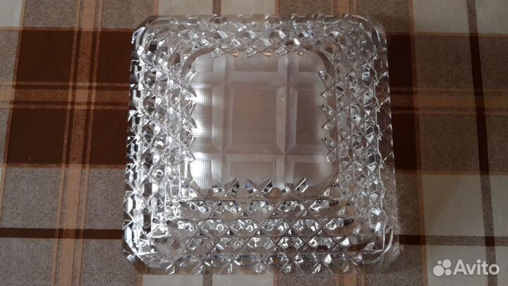Салатник хрустальный