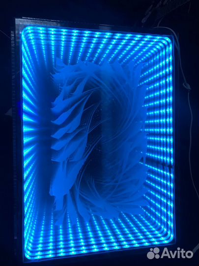 Зеркало с эффектом бесконечности