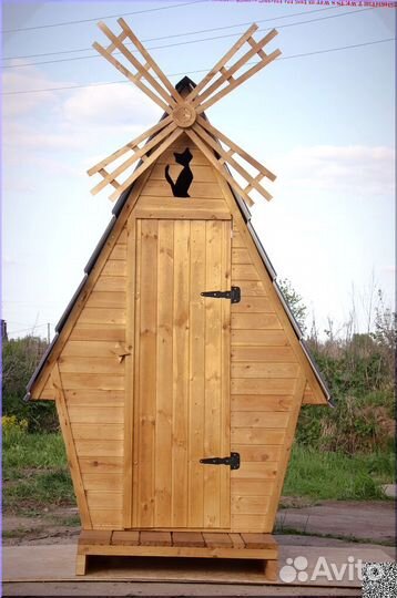 Уличный туалет с установкой JWL459