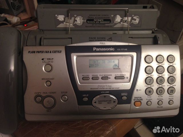 Факс Panasonic KX-FP148 бу
