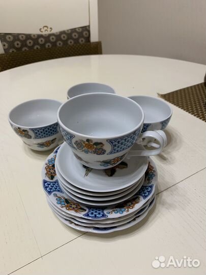 Чайный сервиз гдр кахла