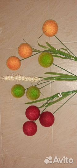 Искусственные цветы большие