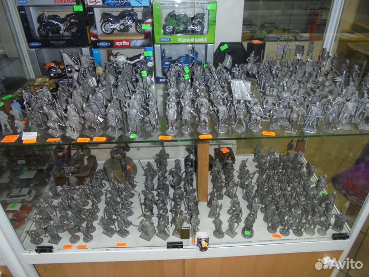 Фигуры 54 мм литьё, Солдатики оловянные