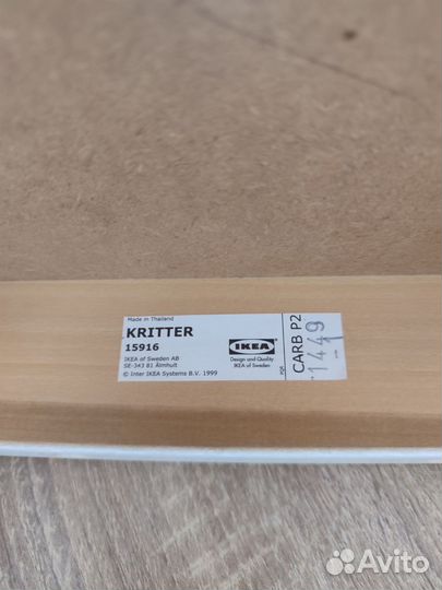 Стол и стульчик детские IKEA