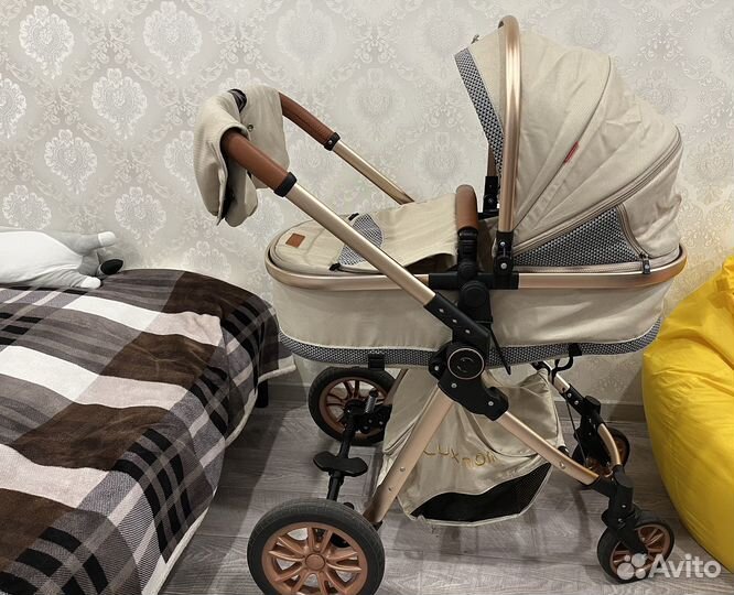 Коляска 2 в 1 luxmom