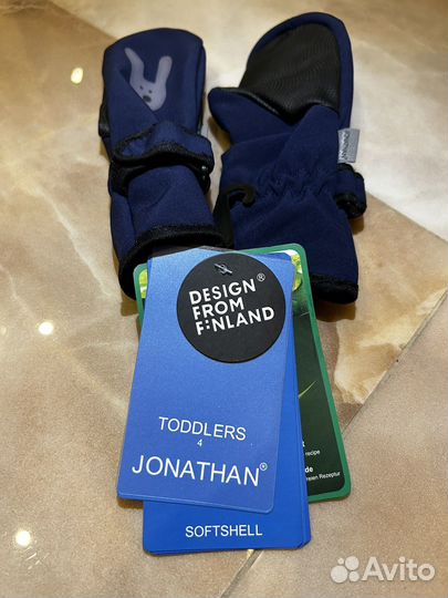 Варежки краги непромокайки Jonathan 4-5 лет