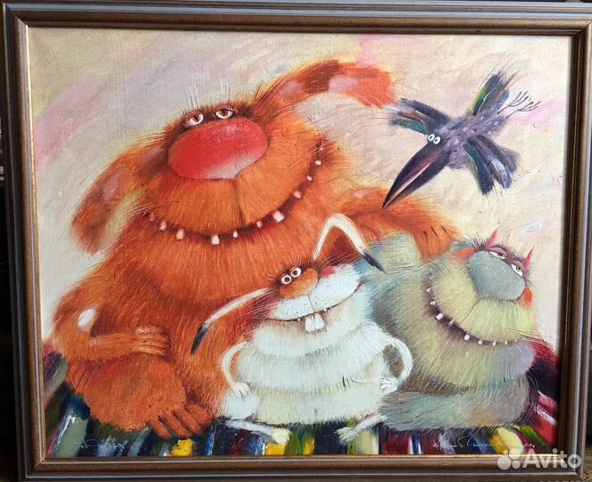 Картина Хлебников В.И. «Друзья»