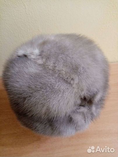 Шапка норковая 55-57 размер