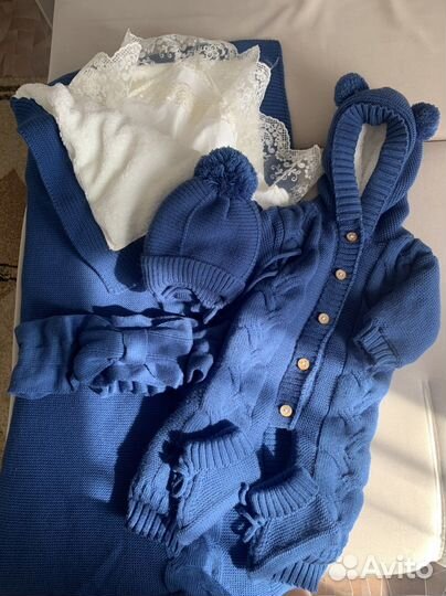 Конверт одеяло на выписку зима