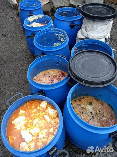 Хлеб на корм животным, пищевые отходы