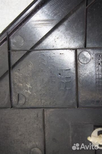 Накладка крыла заднего правого Hyundai-KIA Solari