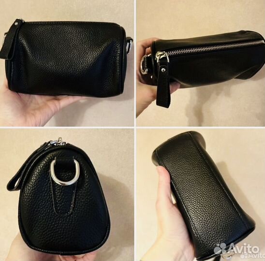 Сумка кожаная кроссбоди