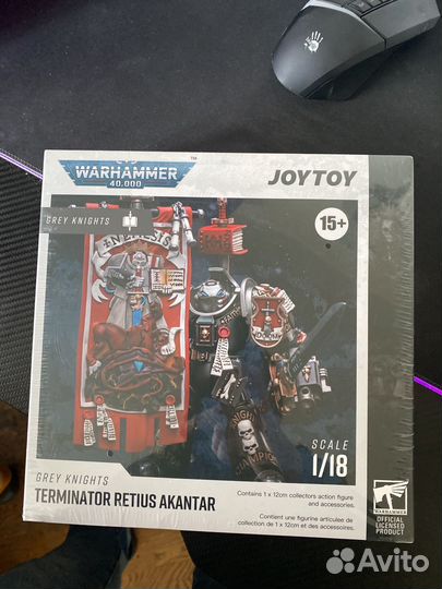 Warhammer 40k: grey knight Retius Akantar joytoy