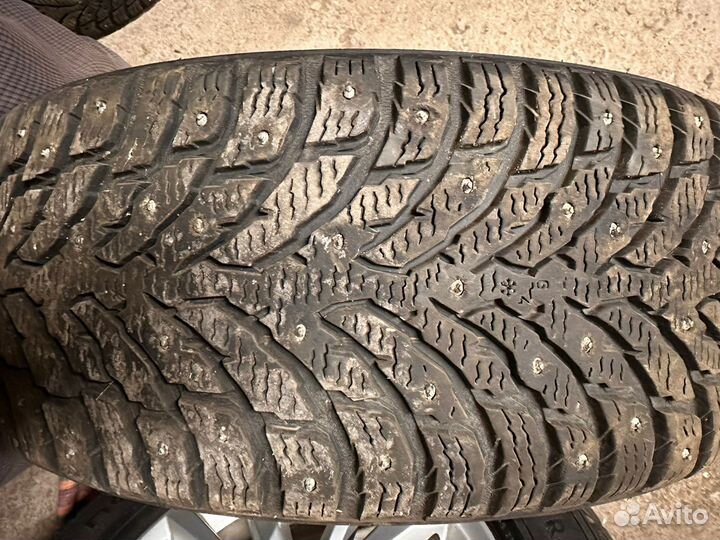 Колеса зимние шипованные r 17 5*114,3