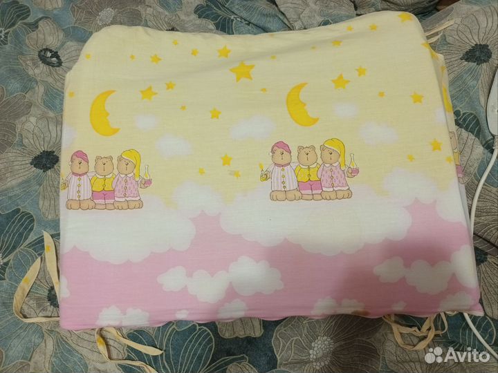 Бортики в детскую кроватку бу