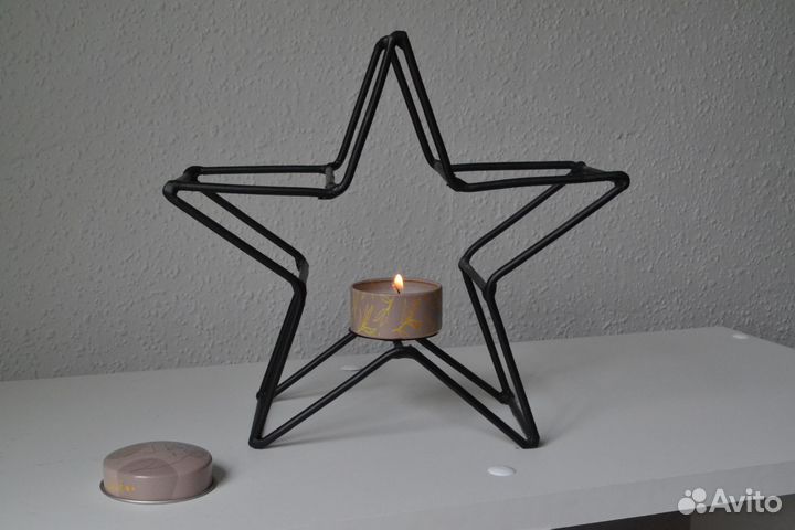 Подсвечники из металла в ассортименте