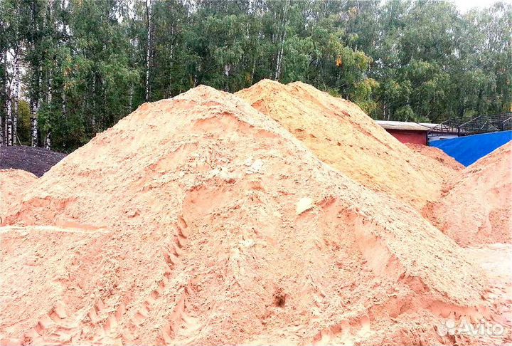 Песок сеяный мелкий