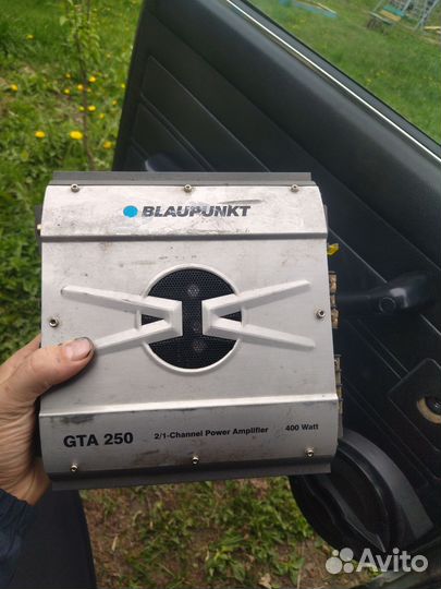 Продам subwoofer и двухканальный усилитель