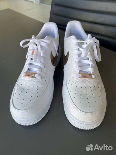 Nike Air Force 1 Low White Metallic Gold