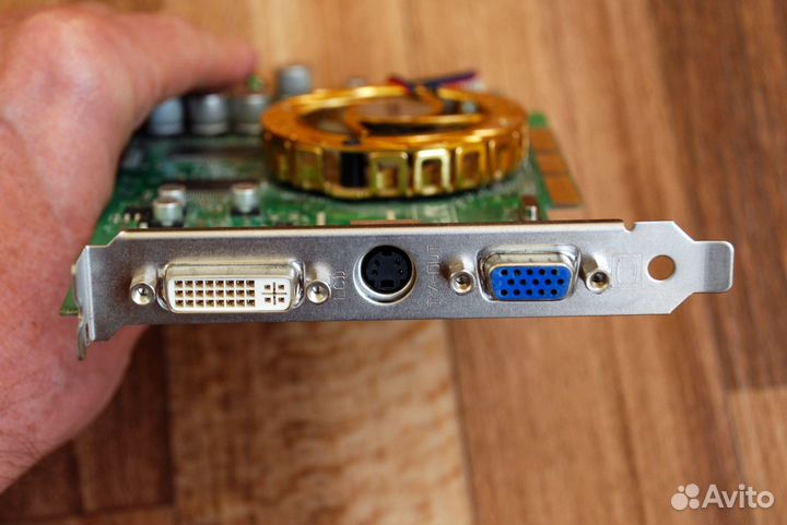 Видеокарта - 128Mb, asus, V9520TD, GeForce FX5200