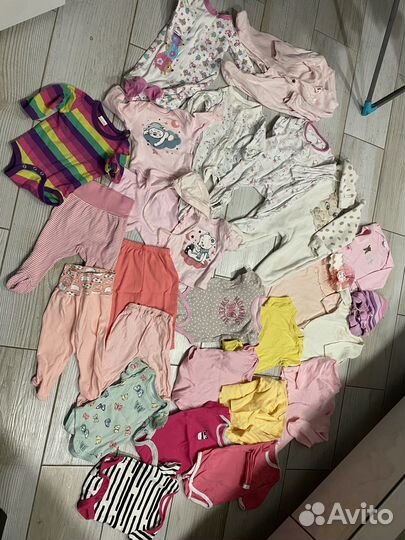 Детские вещи пакетом для новорожденного фирменные