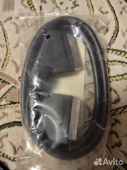 Кабель скарт - скарт 1.2м. Новый