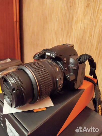 Зеркальный фотоаппарат nikon d3100 kit 18-55