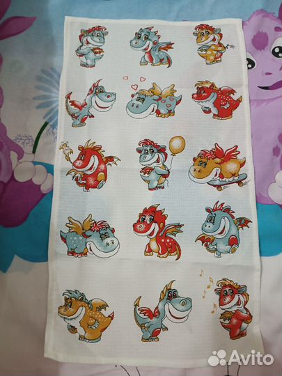 Новогодние кухонные полотенца