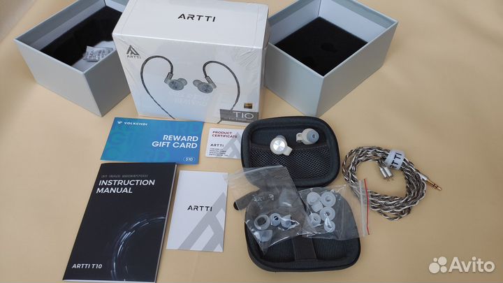 Наушники планарные аудиофильские Artti t10