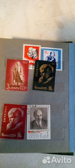 Маленький альбом с марками