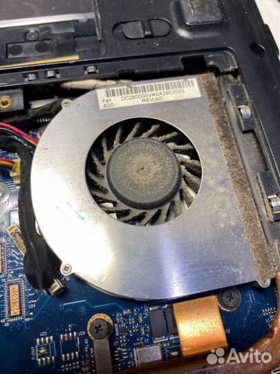 Чистка ноутбука и замена термопасты