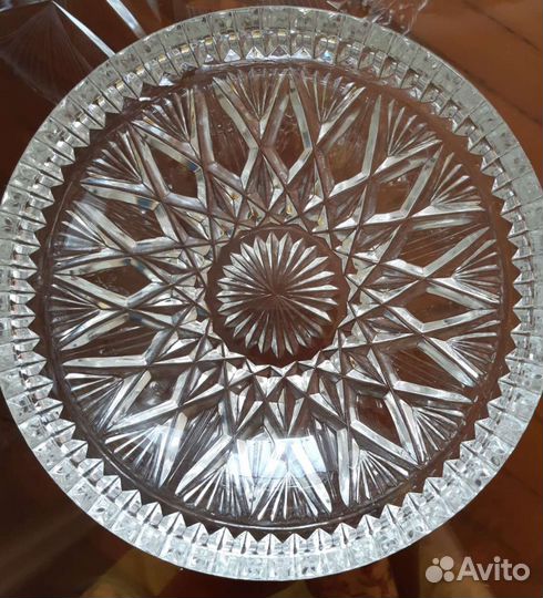 Вазы хрустальные