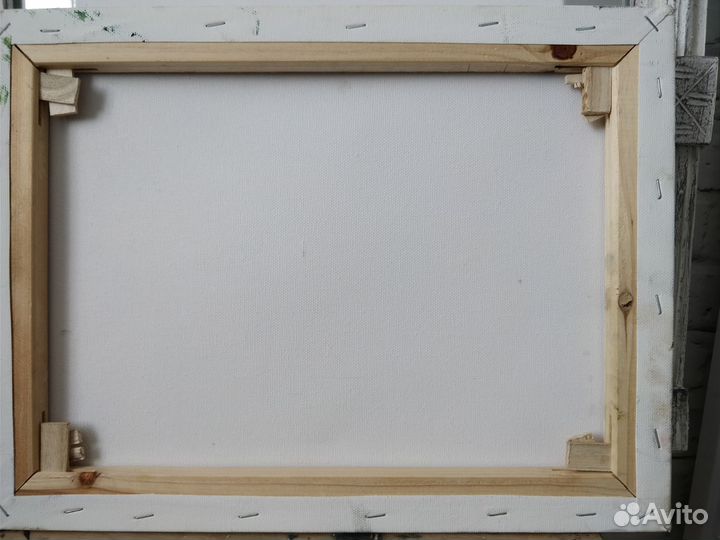 Картина с городом холст масло