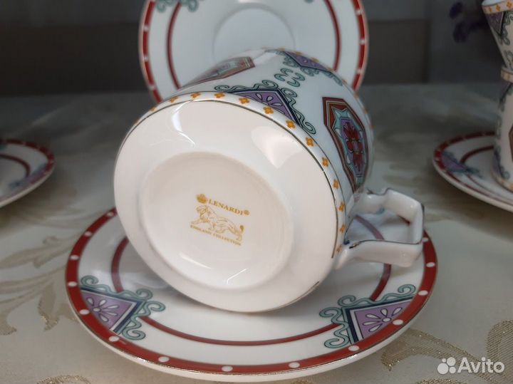 Чайные пары. Фарфор. Lenardi