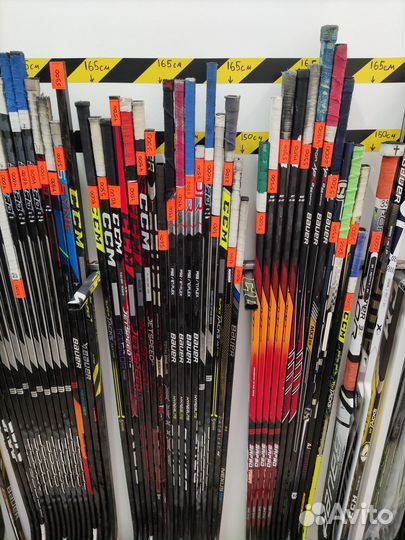 Клюшки хоккейные Восстановленные, б.у