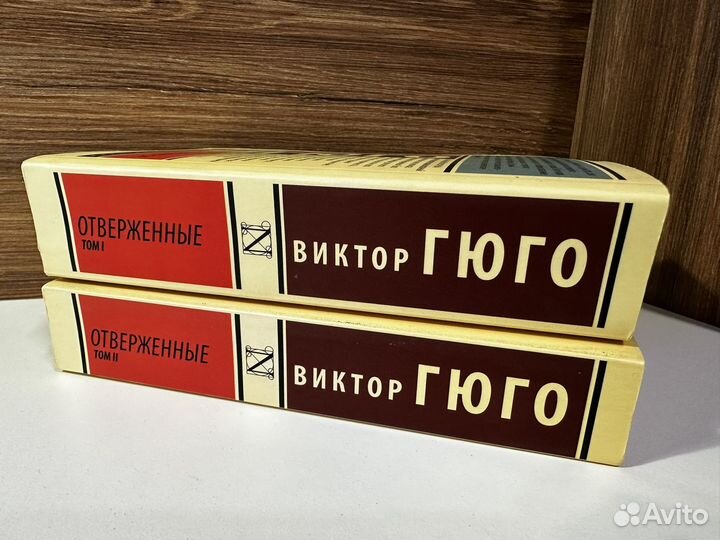 Отверженные Виктор Гюго 2 тома
