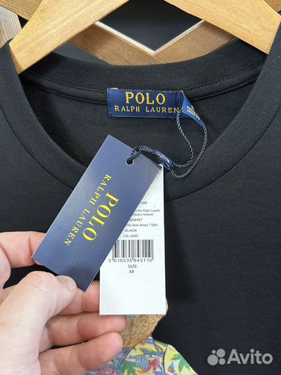 Футболка Polo Ralf Lauren с мишкой