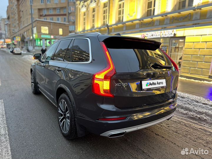 Volvo XC90 2.0 AT, 2019, 75 000 км