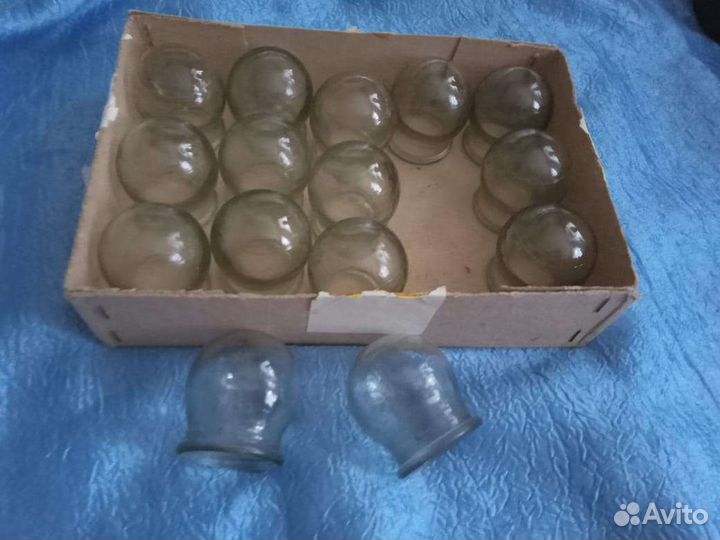 Медицинские банки для массажа СССР