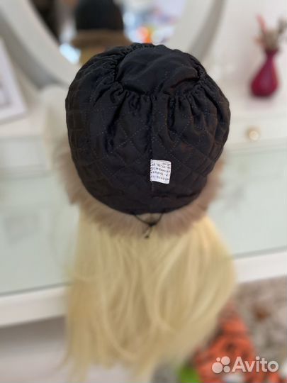 Шапка из чернобурки