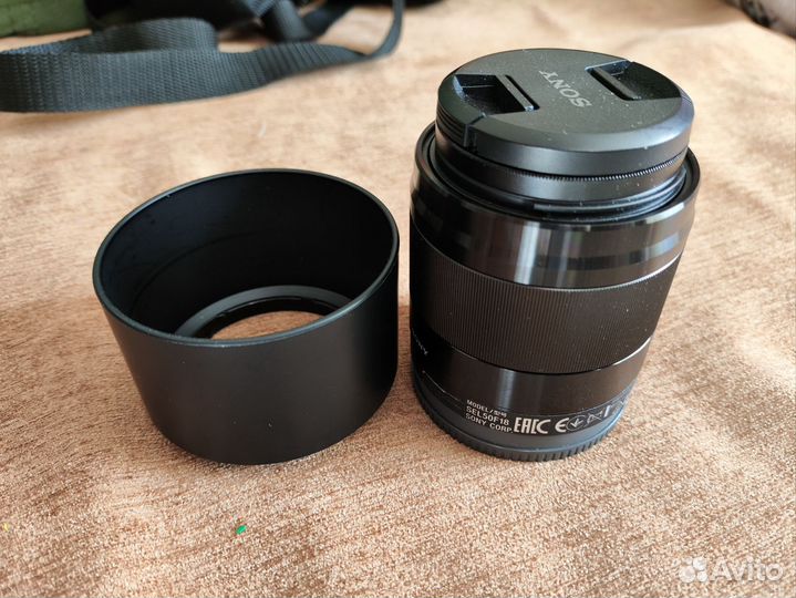 Объектив Sony SEL 50mm 1.8