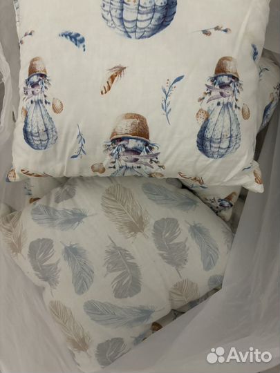 Бортики в детскую кроватку