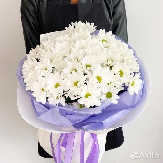 Букет из хризантем