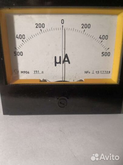 Микроамперметр, измерительная головка