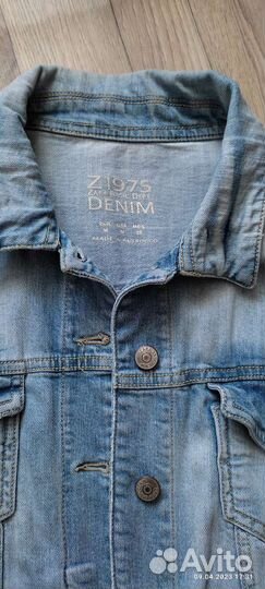 Джинсовая куртка zara