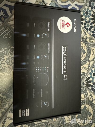 Midiplus Studio 2 pro OTG Аудиоинтерфейс USB новый